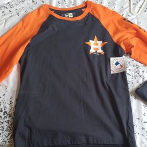 New era astros long sleeve